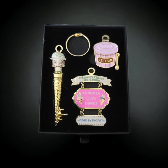 Harry Potter Litjoy Key #22 Wizard Ice Cream Shoppe - Picture 2 of 4